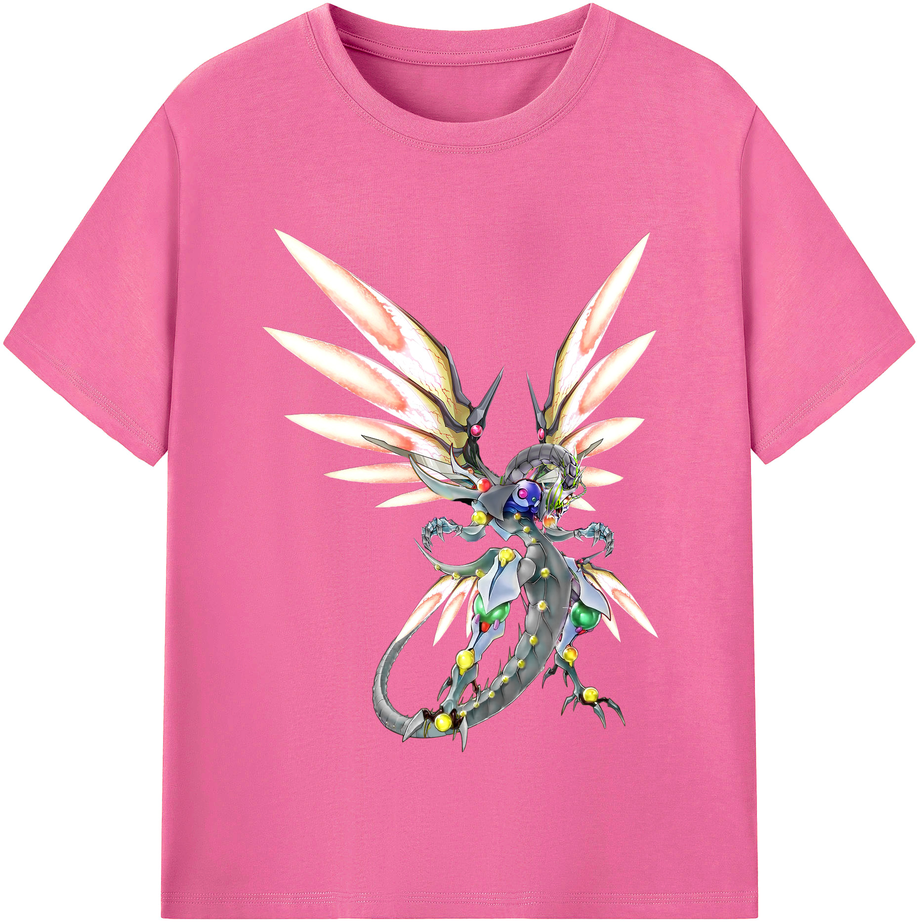 （画像用） 遊☆戯☆王 Yu-Gi-Oh! レディースカジュアルプリントTシャツ（綿100％）